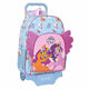 šolski nahrbtnik s kolesi my little pony wild &amp; free modra roza 33 x 42 x 14 cm