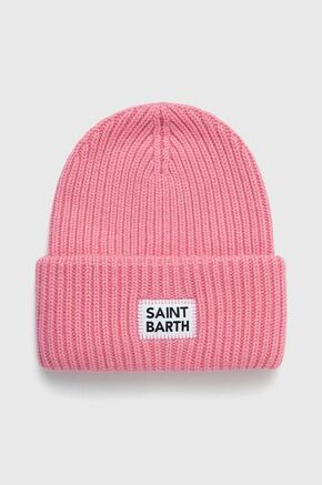 Kapa s primesjo volne MC2 Saint Barth roza barva