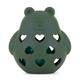 PETITE&MARS Igrača silikonska z ropotuljo Bear Basil Misty Green 0m+