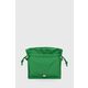 Kozmetična torbica United Colors of Benetton zelena barva - zelena. Srednje velika kozmetična torbica iz kolekcije United Colors of Benetton. Model izdelan iz tekstilnega materiala. Lahek in udoben model, idealen za vsakodnevno nošenje.