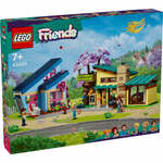 LEGO® Friends 42620 Družinske hiše Ollyja in Paisleyja