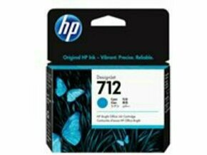 HP 712/cyan/original/DesignJet/kartuša s črnilom 3ED67A