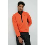Športni pulover adidas TERREX Utilitas moški, oranžna barva - oranžna. Športni pulover iz kolekcije adidas TERREX. Model izdelan iz recikliranega materiala.