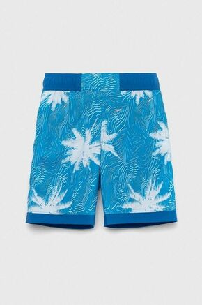 Otroške kratke hlače Columbia Sandy Shores&nbsp;Boardshort - modra. Otroške kratke hlače iz kolekcije Columbia. Model izdelan iz rahlo elastičnega materiala