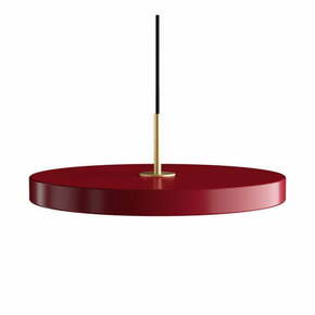 Rdeča LED viseča svetilka s kovinskim senčnikom ø 43 cm Asteria Medium – UMAGE