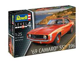 Plastični ModelKit avtomobil 07712 - 69 Camaro SS (1:25)