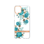 Chameleon Samsung Galaxy A12 - Gumiran ovitek (TPUP) - Flowers - moder