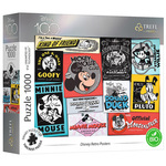 Trefl Puzzle UFT Disney 100 Let: Retro plakati 1000 kosov