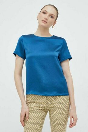 Majica Weekend Max Mara ženska - modra. Bluza iz kolekcije Weekend Max Mara