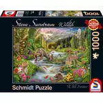 Schmidt Puzzle Divja narava: Rob gozda 1000 kosov