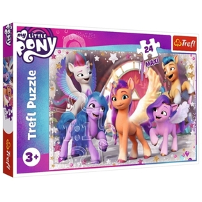 WEBHIDDENBRAND TREFL Puzzle My Little Pony: Joyful Ponies MAXI 24 kosov