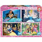 komplet 4 puzzle sestavljank princesses disney educa 17637 380 kosi