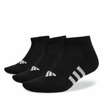 Unisex stopalke adidas Performance Cushioned Low Socks 3 Pairs IC9518 black/black/black