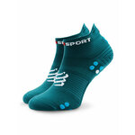 Compressport Unisex nizke nogavice Pro Racing Socks v4.0 Run Low XU00047B Zelena