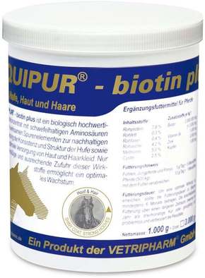 EQUIPUR - biotin plus - 1kg posoda