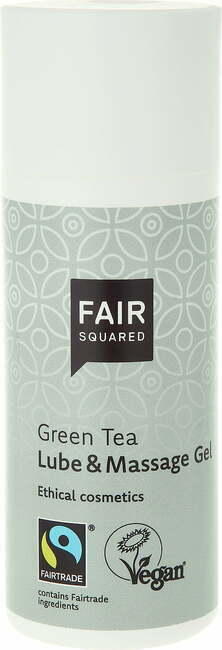 "FAIR SQUARED Lubrikant in masažni gel Green Tea - 150 ml"