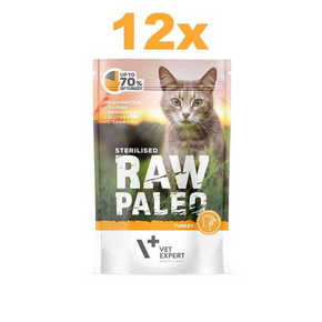 VetExpert Raw Paleo Sterilised mokra hrana za mačke