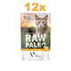 VetExpert Raw Paleo Sterilised mokra hrana za mačke, puran, 12 x 100 g