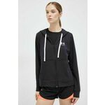 Under Armour Pulover Rival Terry FZ Hoodie-BLK M