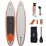 Wasup Touring SUP deska, z delno karbonskim veslom, 12.6x30x5 (2022)