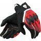 Rev'it! Gloves Veloz Black/Red 3XL Motoristične rokavice