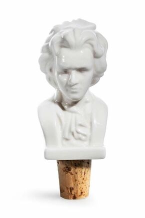 Zamašek za vino Donkey Drink with Beethoven - pisana. Zamašek za vino iz kolekcije Donkey. Model izdelan iz porcelana.