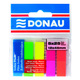 Donau Samolepilni plastični zaznamki 12 x 45 mm - mešanica neonskih barv