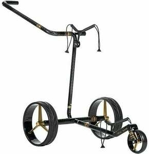 Jucad Carbon 3-Wheel Black/Gold Ročni voziček za golf