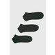 Converse nogavice (3-Pack) - črna. Nogavice iz zbirke Converse. Model izdelan iz raztegljive gladke bombažne tkanine. vključeni trije pari