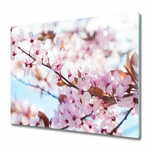 tulup.si Steklena podloga za rezanje Češnjevi cvetovi 2x30x52 cm