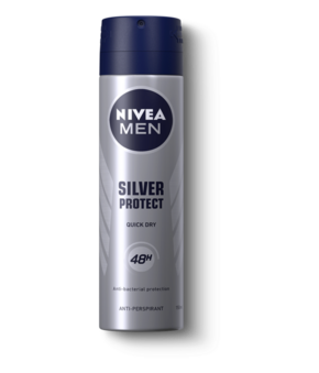 NIVEA MEN Spray Antiperspirant Silver Protect 150 ml