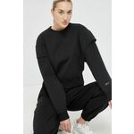 Reebok DreamBlend Cotton Mid-Layer Women's Long Sleeve Shirt, Black - XS