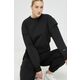 Reebok DreamBlend Cotton Mid-Layer Women's Long Sleeve Shirt, Black - XS