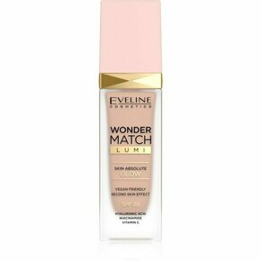 Eveline Cosmetics Wonder Match Lumi vlažilni tekoči puder z gladilnim učinkom SPF 20 odtenek 15 Natural Neutral 30 ml