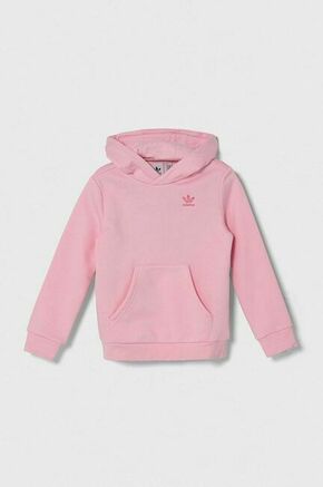 Otroški pulover adidas Originals roza barva