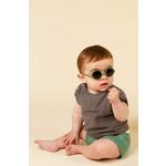 Otroška sončna očala Ki ET LA Diabola zelena barva - zelena. Otroška sončna očala iz kolekcije Ki ET LA. Model z enobarvnimi stekli in okvirji iz plastike. Ima filter UV 400.