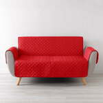 Rdeča 3-seda zaščitna prevleka za sedežno garnituro Lounge – douceur d'intérieur