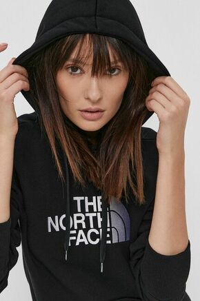 Bombažna mikica The North Face ženska