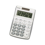 GENIE kalkulator 8-mestni, žepni, 120 B, siv