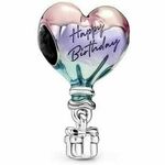 Pandora Srebrn obesek Toplozračni balon za rojstni dan 791501C01