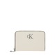 Calvin Klein Majhna ženska denarnica Minimal Monogram Med Za K60K611500 Bež