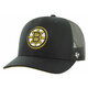 Boston Bruins NHL '47 Ballpark Trucker Black Hokejska kapa s šiltom