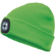 Cerva DEEL kapa z LED svetilko, zelena