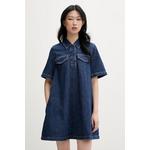 Tommy Jeans obleka denim modra DW0DW22989