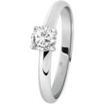 Morellato Jeklen prstan s kristali Love Rings SNA42 (Obseg 52 mm)