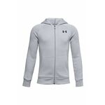 Under Armour Pulover Ua Rival Cotton Fz Hoodie-Gry L