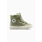 Snežke Converse Chuck Taylor All Star Elements Boot zelena barva, A14275C - zelena. Snežke iz kolekcije Converse. Model izdelan iz tekstilnega materiala. Model s prilagodljivim gumijastim podplatom, ki je trpežen in odporen na poškodbe.
