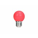 Forever LED žarnica E27 G45 2W - rdeča