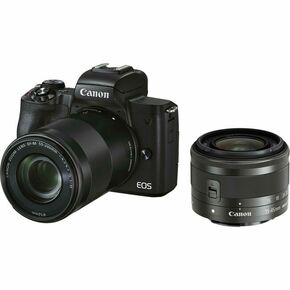 Canon EOS M50 Mark II 24.2Mpx črni digitalni fotoaparat