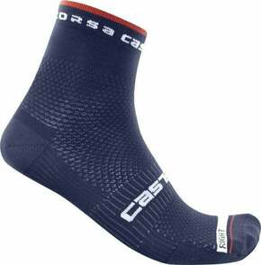 Castelli Rosso Corsa Pro 9 Sock Belgian Blue L/XL Kolesarske nogavice